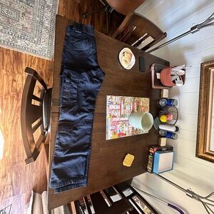 Navy Blue Cargo Pants